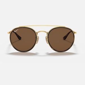 Ray-Ban Circular Double Bridge Sunglasses